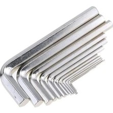 Ayko 9 Parça Çelik Alyan Anahtar Seti,1,5 mm ve 10 mm Arası Kısa Düz Köşe Allen Anahtar Takımı, Isı Işlem Görmüş Dayanıklı Çelik, Ergonomik Taşıma Aparatlı, Mobilya, Bisiklet ve Tamir Işleri Için