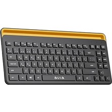 AWK310 Bluetooth 4.0 Kablosuz Telefon Tablet Standlı Tkl Türkçe Q Klavye