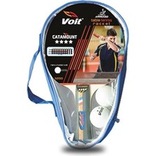 Unisex Masa Teni̇si̇ Raketi̇, Kırmızı/siyah