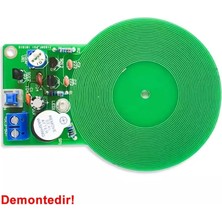 Metal Sensör Diy Kit Dedektör Elektronik Lehimleme Eğitim Devresi Dc 5V 60MM Temassız Algılayıcı