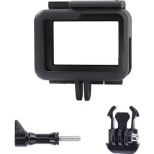 Gopro Hero 7/6/5/(2018) ile Uyumlu Gövde, Siyah Aksiyon Kameraları, Aksesuar, Koruyucu Gövde, Soket ve Vida Ile, Siyah