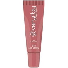 Ayko Everyday Beauty Kahve Aromalı 3'ü 1 Arada Dudak Bakım Kremi Lip Balm 10 ml