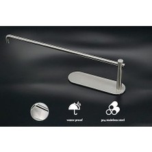 Paslanmaz Çelik Kağıt Rulo Havlu Askılığı/havluluk - Kendinden Yapışkanlı - Model: Berlin - Inox