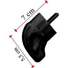 Siyah Monoblok Topraklı Erkek Fiş