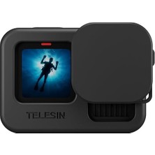 Gopro HERO13 Uyumlu Silikon Kılıf | HERO12/11/10/9 Uyumlu + Silikon Lens Koruyucu + Kordon Ip