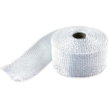 Cam Elyaf Egzoz Sargısı Yanmaz Bant Sıcaklık Önler Bant 3 mm x 3 cm 5 Metre