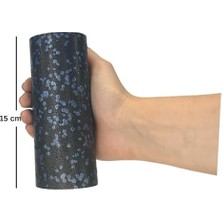 2'li Set Mini ve Mikro Foam Roller (Siyah + Mavi)