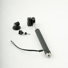 Aksiyon Kameraları 1/4 Vida Uyumlu Monopod ve Bağlantı Adaptörü