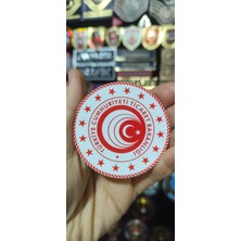 Çukurova Ütü Ticaret Bakanlığı 3D Arması Göğüs Kol Patch Cırtlı 7 cm