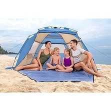Swiftclick Kurulumlu Bestway Dome 4 Plaj Çadırı, 42 Inç ve 50 Inç x 7 Ft 10 Inç x 49 Inç Veya 1.07 M ve 1.27 M x 2,40 M x 1.25 M