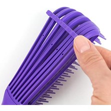 Ayko Pro Ayarlanabilir Mucize Açma-Tarama Saç Fırçası Mor