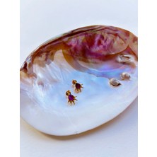 Garnet Gümüş Küpe