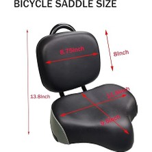Bisiklet Selesi, Yumuşak Poliüretan Yastıklı Bisiklet Selesi, Dağ Bisikleti, Üç Tekerlekli Bisiklet Için