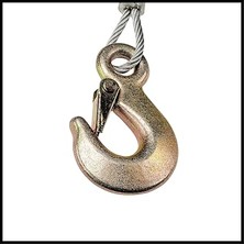 El Vinci Tc-Wı 800 (Maks. Taşıma Kapasitesi 800 Kg, 20 Metre Uzunluğunda Bükülmez Çelik Halat, Geri Dönüş Kilidi, Yumuşak Tutma Sapı, Emniyet Kapaklı Güvenlik Yük Kancası Dahil) - 2260170