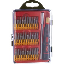 W 2254, Elektronikçi Tornavida Bits Uç Seti (32 Parça), Gri, Siyah, Kırmızı