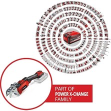 Akülü Budama Testeresi Ge-Gs 18/150 Li-Solo Power X-Change (18V, Max. 100 mm Kesim Kalınlığı, 20 mm Kaldırma Yüksekliği, Çıkarılabilir Dal Braketi, 2x Testere Bıçağı Dahildir) - 3408290