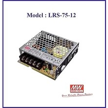 Lrs-75 6A 12V LED Sürücü Adaptör Trafo