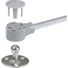 4 Adet Std Dolap Amortisörü Gazlı Piston Kapak Hidroliği 27 cm 80N