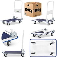 Profesyonel Katlanabilir Paket ve Koli Taşıma Arabası 150 kg