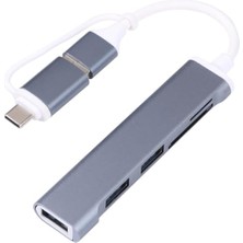 USB 3.0 Sd Tf Kart Okuyucu 3x USB 3.0 Hub Çevirici A807