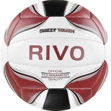 Rivo Voleybol Topu, Unisex, Kırmızı, Tek Beden