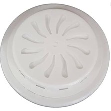Home Ayarlı Doğalgaz Cam Menfezi Beyaz Ø18CM - Aç-Kapa Ayarlanabilir Soğuk Hava Engelleyen Cam Menfezi - Şeffaf Panel Hava Kapaklı Havalandırma Menfezi
