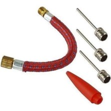 5 Parça Pompa Iğne Seti Bisiklet ve Top Şişirme Pompa Yedek Uç