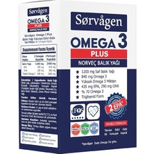 Omega3 Plus 1200MG Balık Yağı, 60 Kapsül