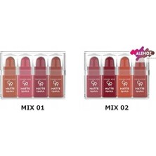 Ayko Matte Lipstick (Mini) No:mix 3 - Ruj