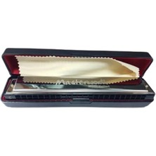 Mızıka (24 Delikli C Mızıka Kutulu ve Temizleme Mendilli) Harmonica