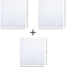 Ayko 3'lü Beyaz Renk Ayakkabı Yıkama Filesi Set