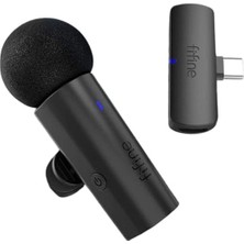 M6 Kablosuz Yaka Mikrofonu - Youtuber - Tiktok - Android - Type C Bilgisayar