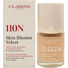 Ayko Clarins Skin Illusion  110N 30 ml Matlaştırıcı Fondöten