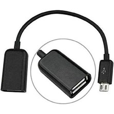 Micro USB To USB Çevirici Dönüştürücü Otg Klavye Mouse Flash Bağlantı Kablosu