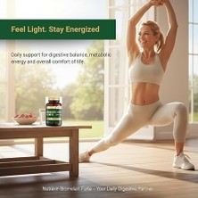 Bromelain Forte – 750 Mg Bromelain, Yeşil Çay Ekstresi, Krom ve Probiyotik Içeren Sindirim ve Bağışıklık Destek Tableti – 60 Tablet – Alerjen Içermez