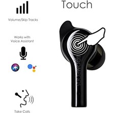 Ayko Boompods Bassline Go Kablosuz Bluetooth Kulaklık, Kablosuz Kulaklık ve Şarj Kutusu, 23 Saate Kadar Çalma Süresi, Enc Gürültü Önleyici Mikrofonlu Tws Kulak Içi Kulaklık, Ipx4 Koruma Ear Buds