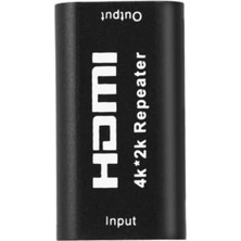 HDMI Kablo Uzatıcı Dişi Dişi Uzatıcı Repeater 4K 40 Metre Destekli Adaptör Extender