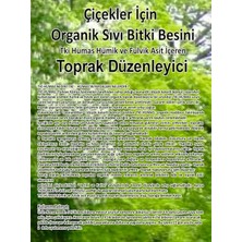 Botanik 1 Lt Çiçek ve Bitkiler Için Konsantre Organik Sıvı Bitki Besini (Toprak Düzenleyici)