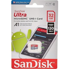 Ultra 32 GB Microsdhc 120 Mb/s A1 Class 10 Uhs-I