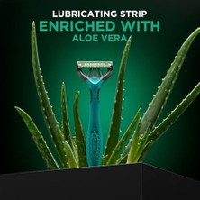 Ayko Sword Xtreme 3 Sensitive, 8 + 4 Adet Tek Kullanımlık Tıraş Makinesi, E Vitamini ve Aloe Vera Yağlama Bandı, Yüz Bakımı ve Yumuşaklığı Için En Uygun