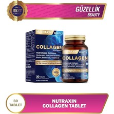 Collagen Gold Quality Tablet – Hidrolize Kolajen, C Vitamini, Hyaluronik Asit, Biotin, Çinko ve Resveratrol Içeren Cilt, Saç ve Tırnak Takviyesi – 30 Tablet