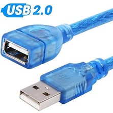 Metre, USB 2.0 Uzatma Kablosu, 480 Mbps Veri Aktarımı,