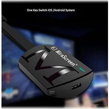 Mirascreen Kablosuz HDMI Görüntü Aktarıcı G4 1080P Yüksek Performanslı Kolay Kurulum