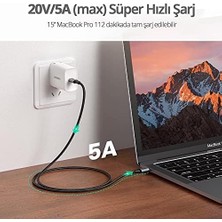 Ayko Type-C To Type-C 100 W Hızlı Şarj ve Data Kablosu 1.5 Metre