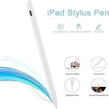Kalemi iPad Uyumlu – Stylus Kalem, Avuç Içi Reddetme & Eğim Özelliği, Hassas Yazım, 2 Yedek Uç Dahil, iPad Pro/ipad Mini/ipad Air