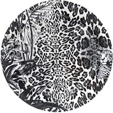 Ayko Zm Siyah Leopar 24 Parça Tabak Seti