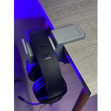 Premium Asılabilir Kulaklık Standı – Sağlam V5 Modeli, Kaydırmaz Keçeli, Ergonomik Stand, Steel Gray Edition (Montaj Videosunu Izlemeden Kullanmayın - Ürün Kolay Kırılmaz Karalama Yapmayın)