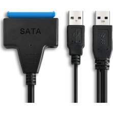 USB 3.0 2.5 3.5 Inç Sata SSD HDD Hard Disk Çevirici Dönüştürücü Adaptör Kablosu