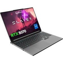 Garaj Slayer X7T-5070 C3 Intel Core I7 14650HX 32GB Ram 2tb SSD RTX5070 16" Qhd+ 180Hz IPS Freedos Oyuncu Laptop