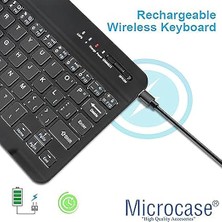 Tablet ve Telefonlar Için Türkçe Q Bluetooth Klavye ve Mouse Set - Pembe AL3476